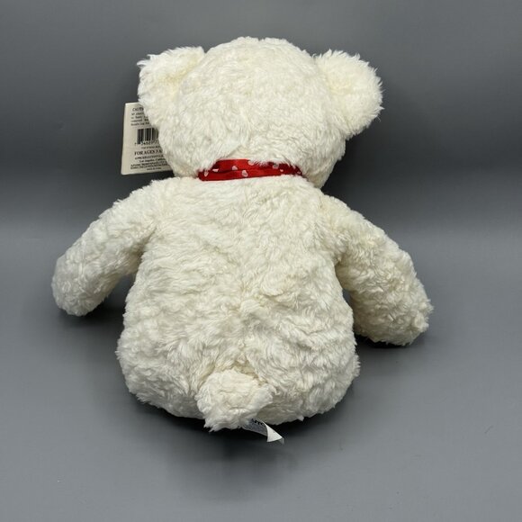Vintage Kellytoy 1996 White Valentine Teddy Bear Plush 17" - Picture 3 of 9
